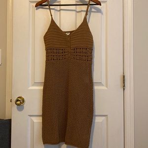 Aerie crochet dress coverup